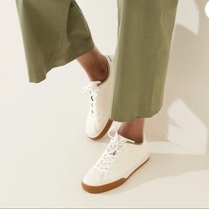 Rothy’s Lace Up Vanilla shoes